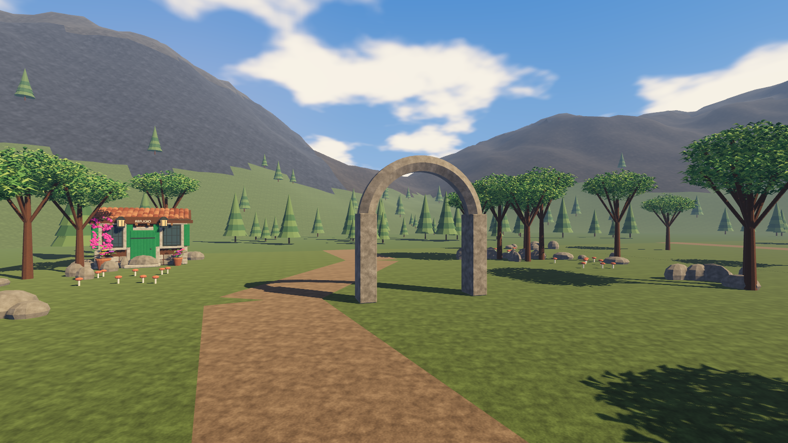 Bosque del prototipo 3D